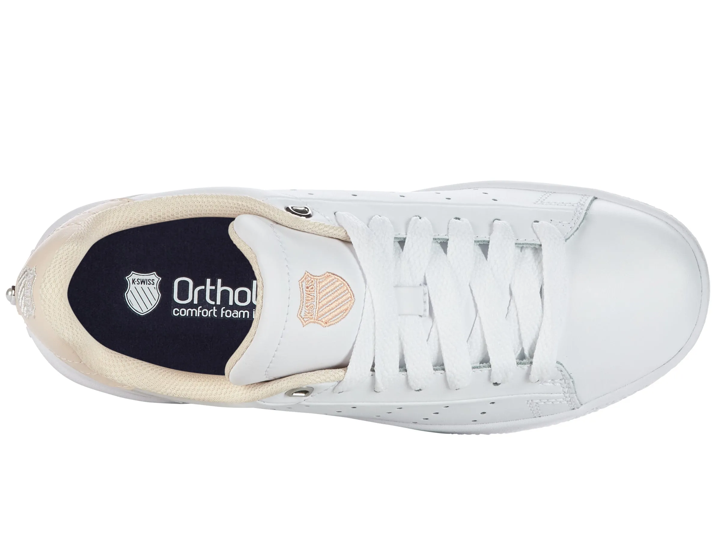 98536-951-M | CLASSIC PF PLATFORM | WHITE/CREAM TAN/PEARL