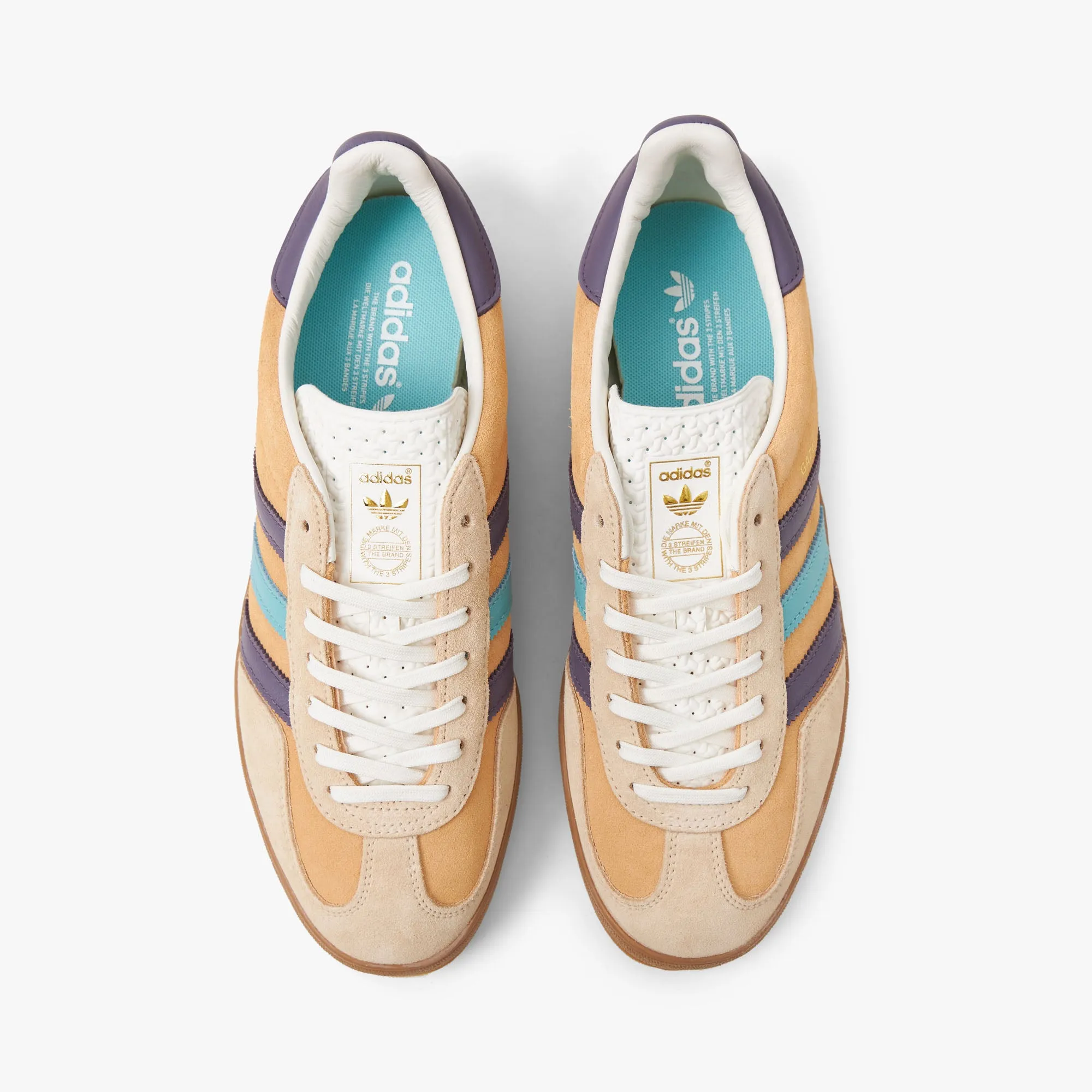 Adidas Gazelle Indoor Glow Orange / Shadow Violet - Off white