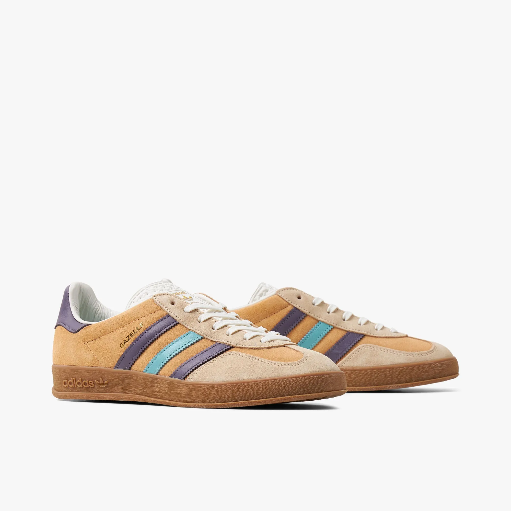 Adidas Gazelle Indoor Glow Orange / Shadow Violet - Off white