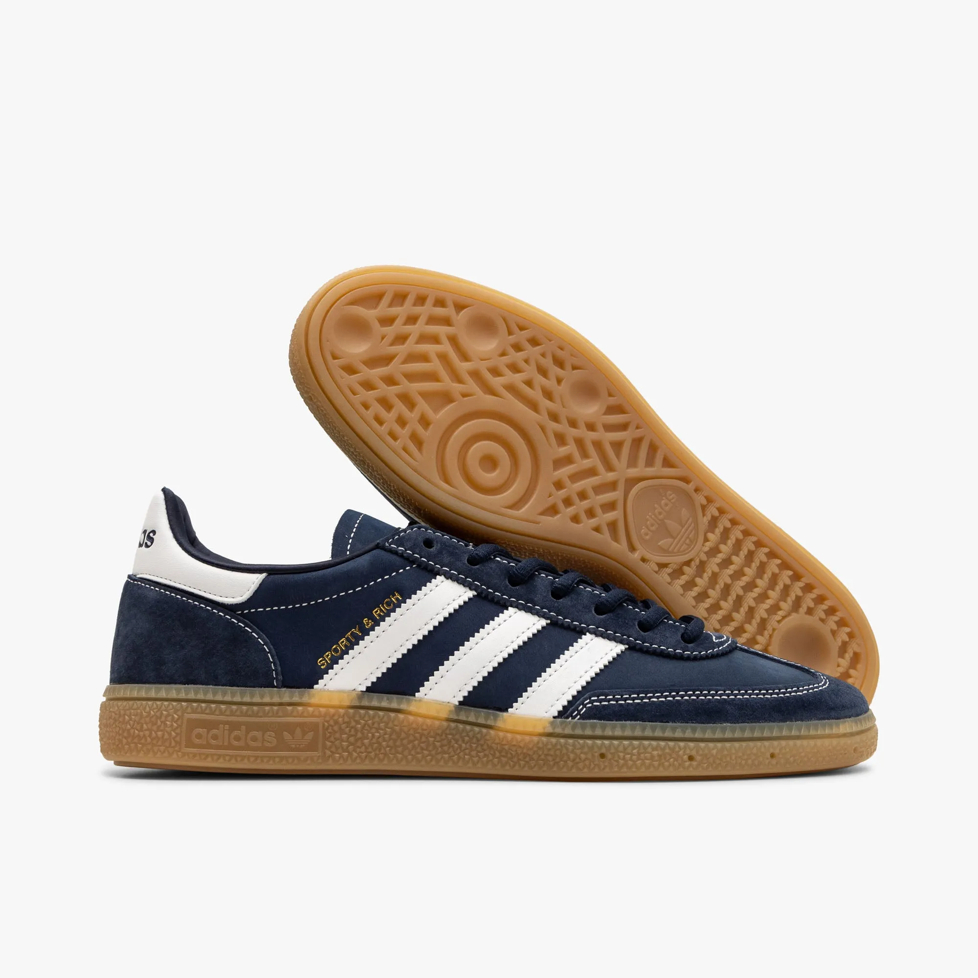 adidas Originals x Sporty & Rich Handball Spezial Night Indigo / Cloud White - Gum