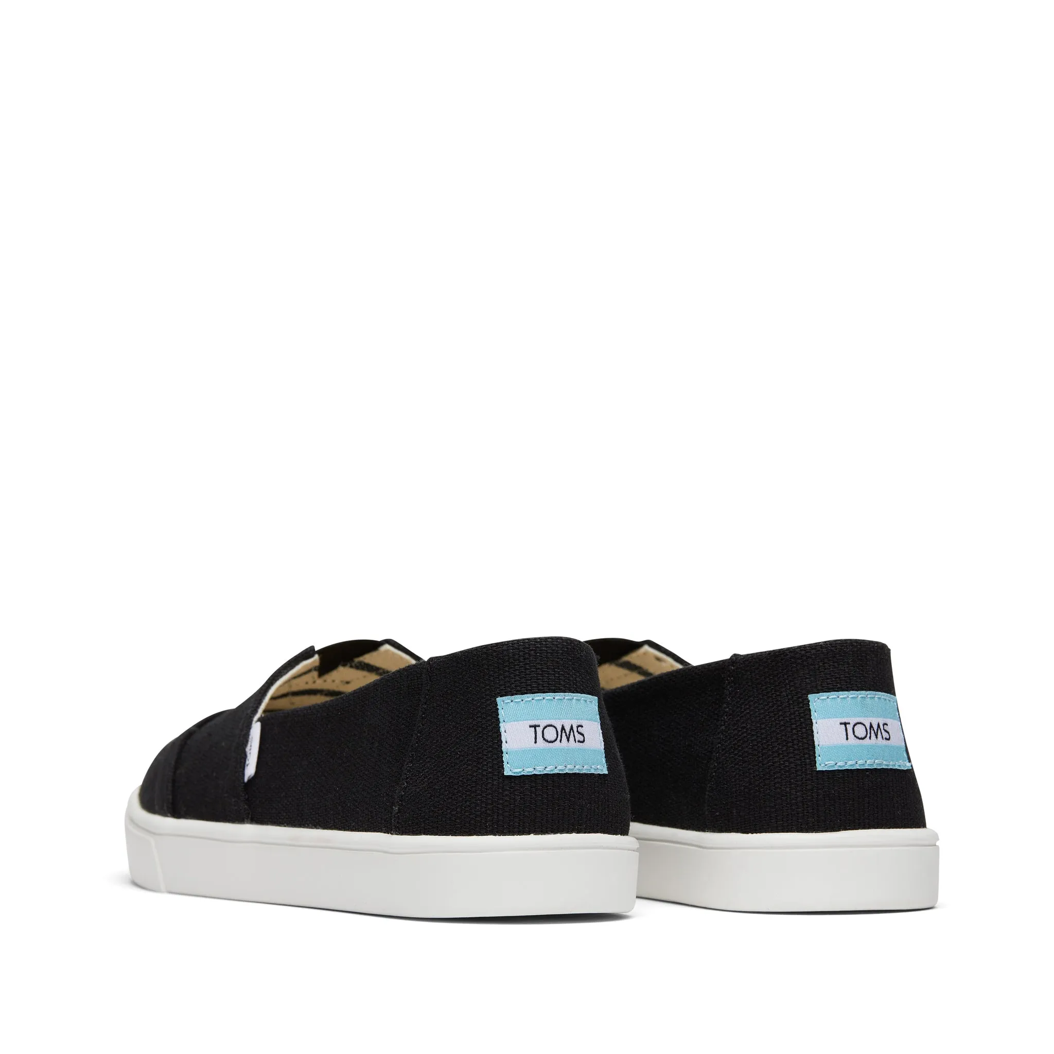 Alpargata Cupsole Black Heritage Canvas Slip-On Sneaker