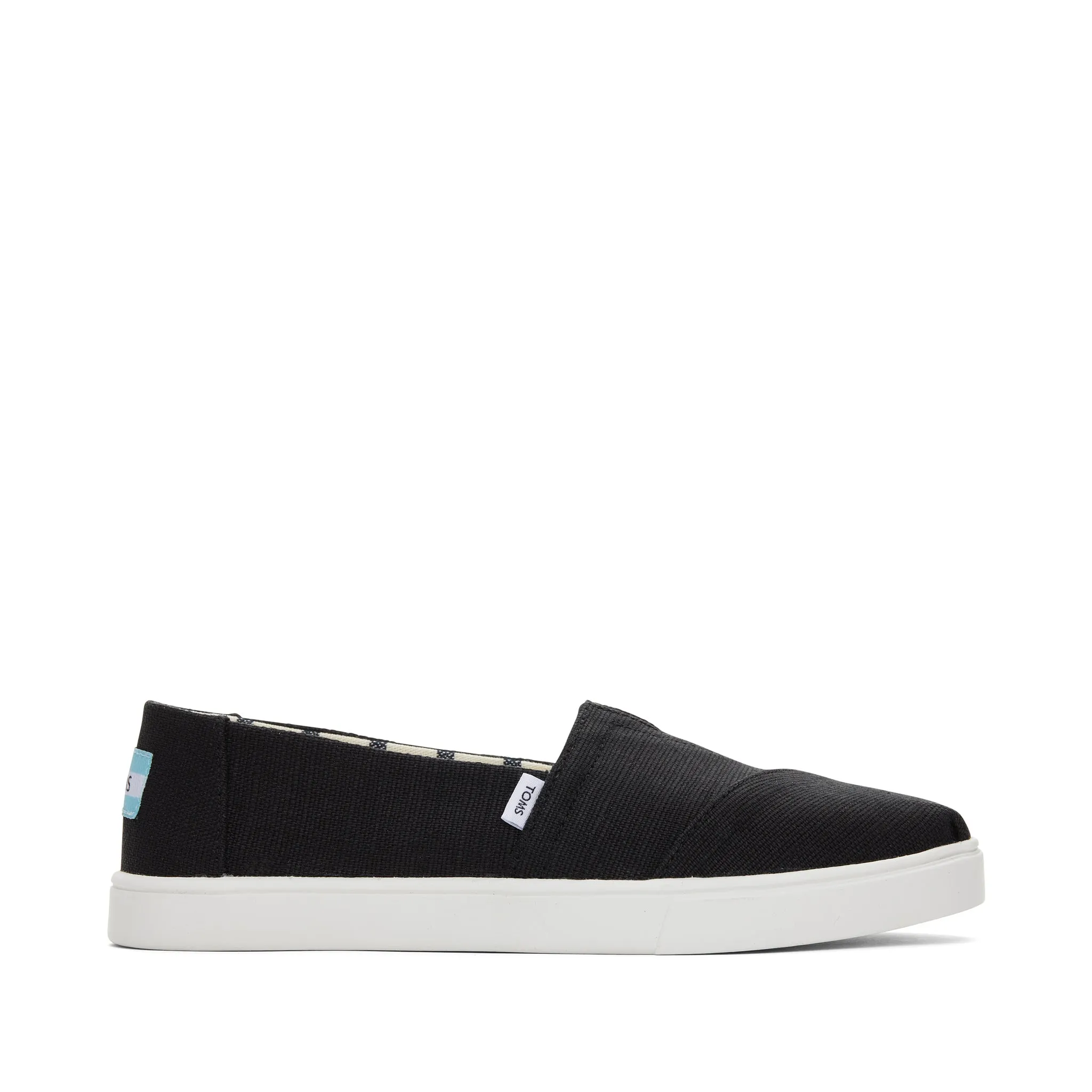 Alpargata Cupsole Black Heritage Canvas Slip-On Sneaker