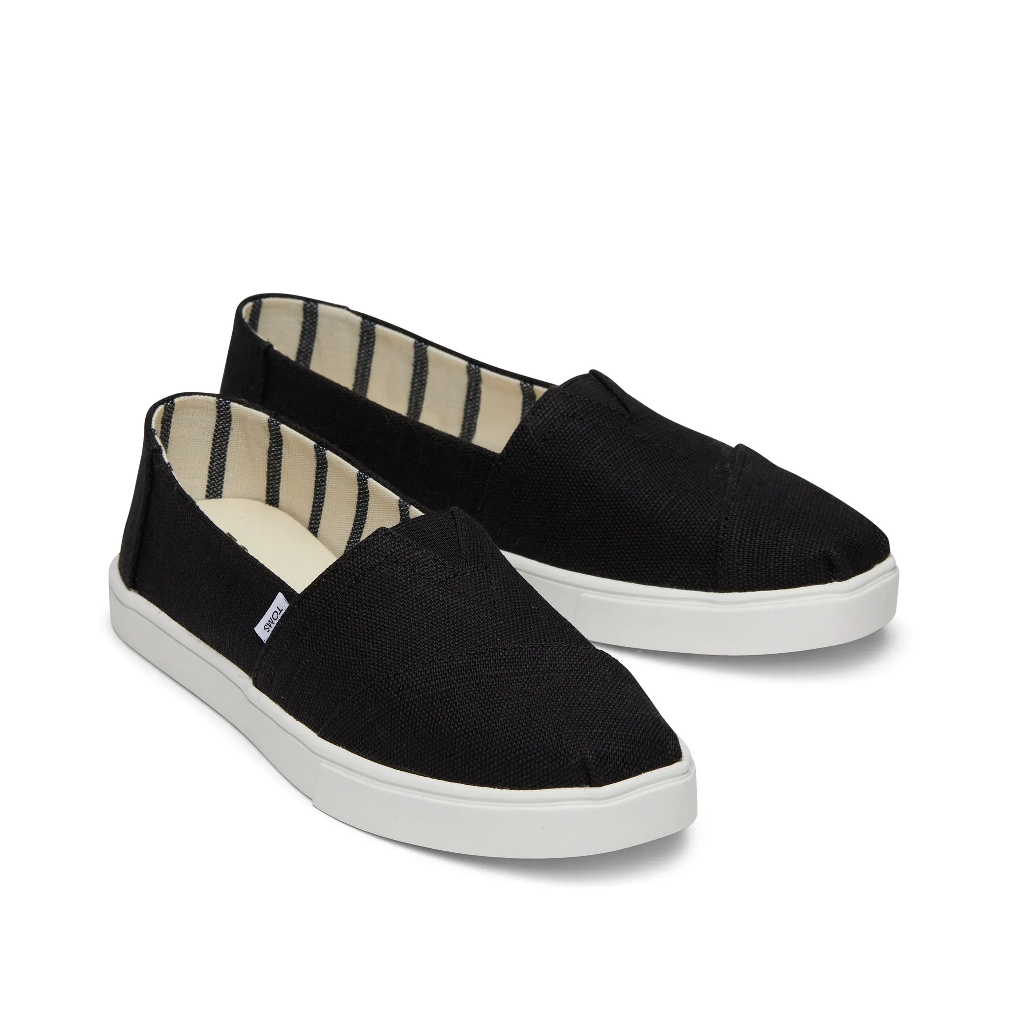 Alpargata Cupsole Black Heritage Canvas Slip-On Sneaker