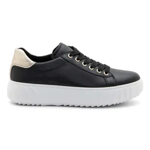 Ara Women's Mikky Black/Platinum Leather