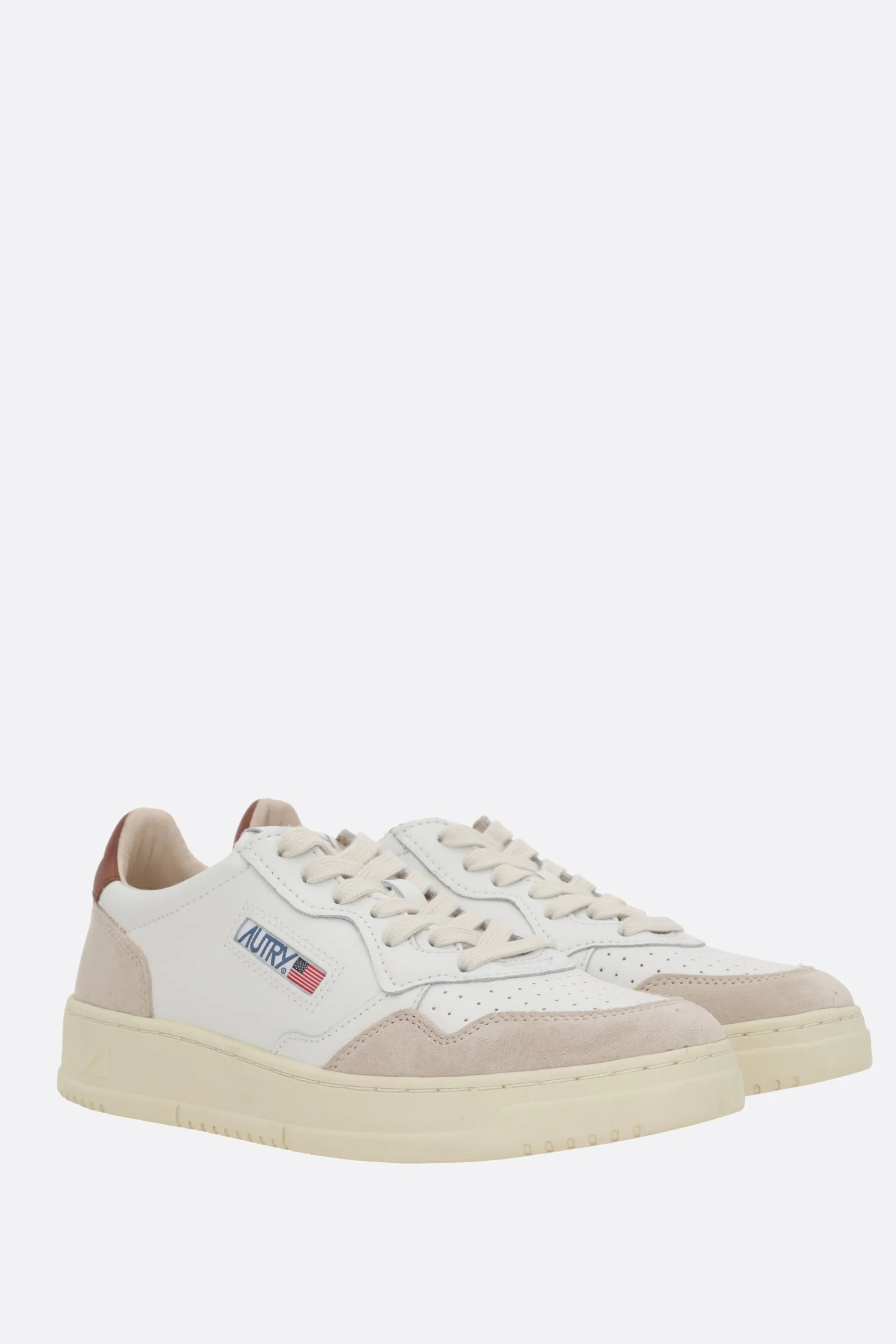 Autry Medalist sneakers in smooth leather and suede