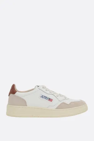Autry Medalist sneakers in smooth leather and suede