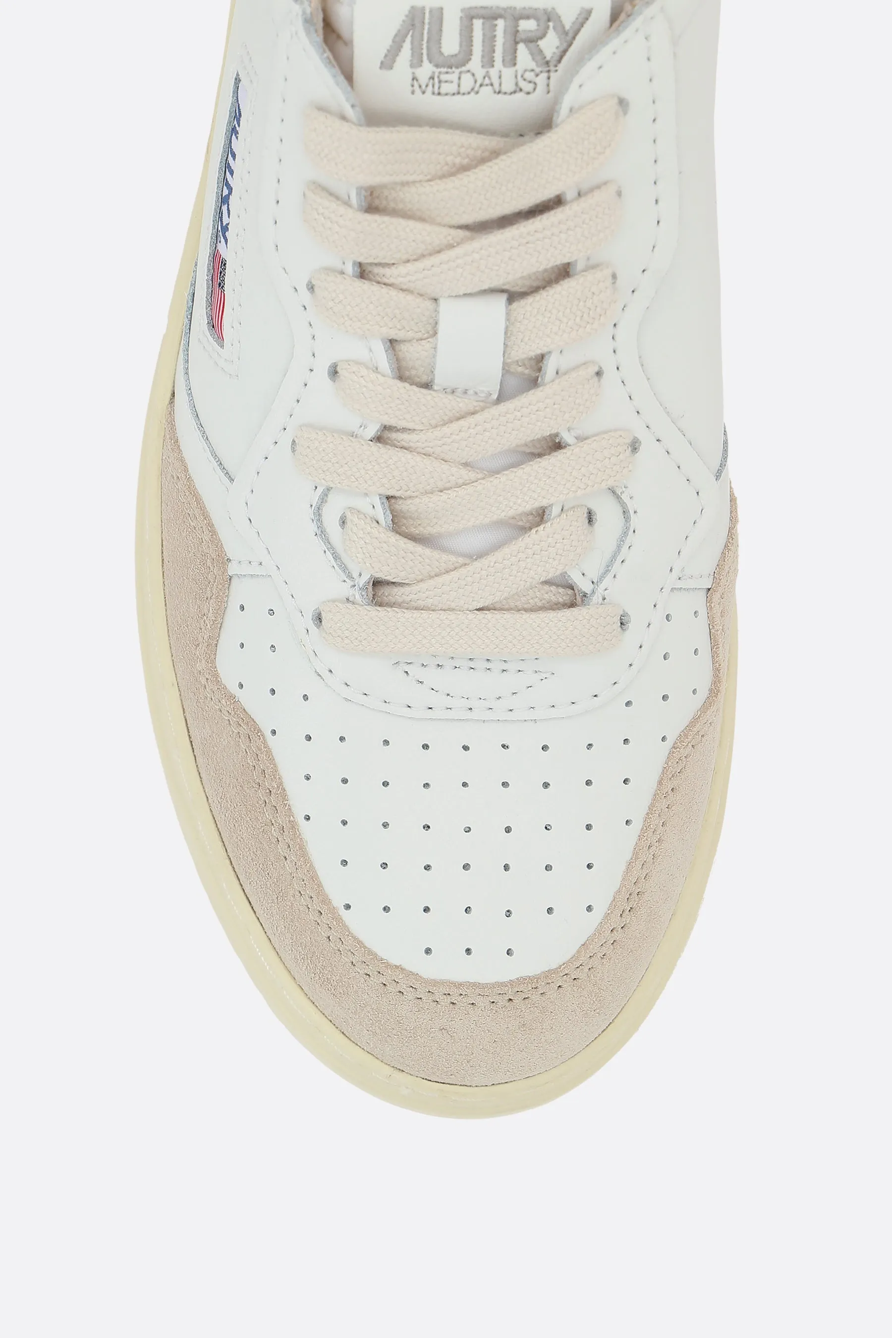 Autry Medalist sneakers in smooth leather and suede