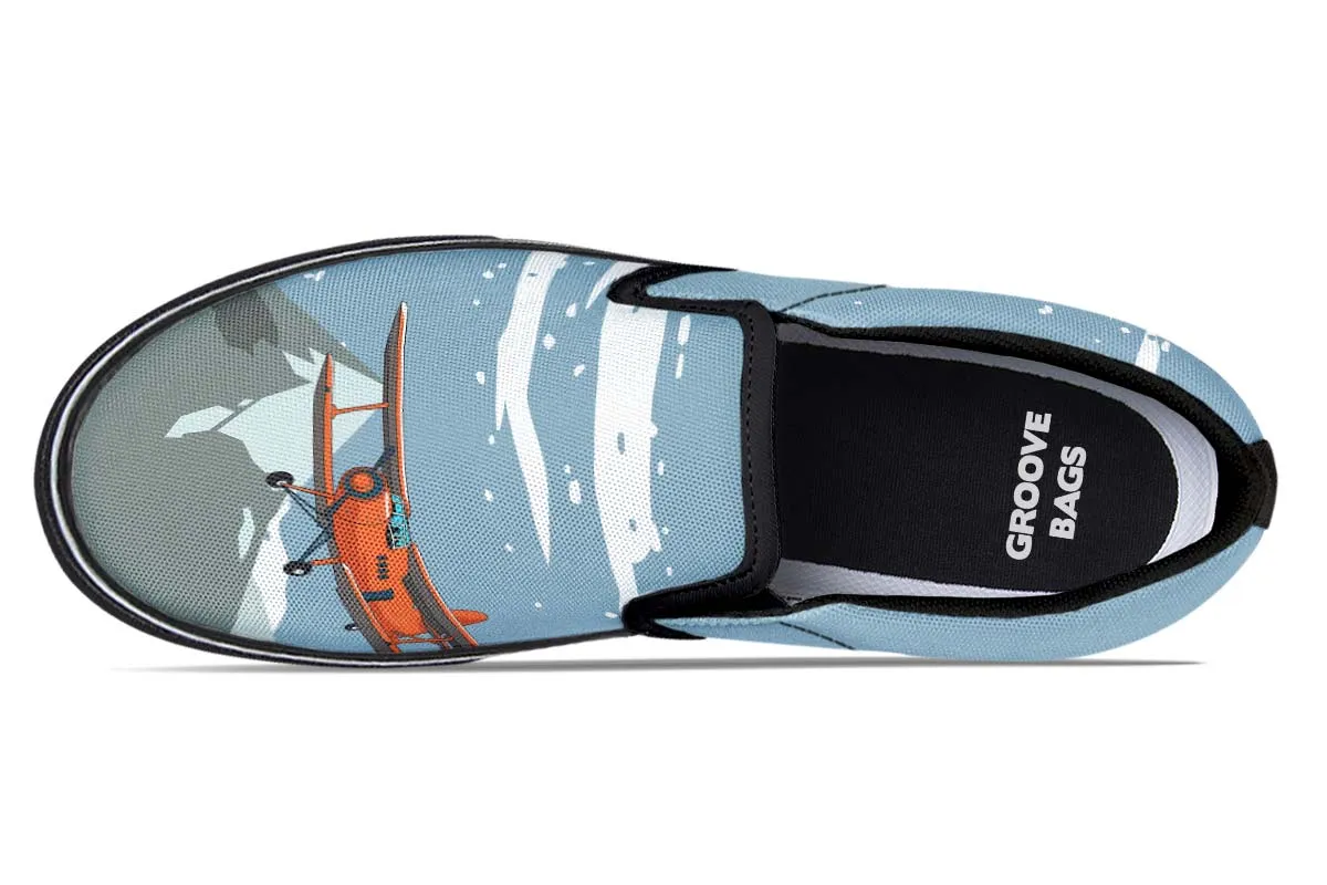 Bi Plane Pilot Slip-On Shoes