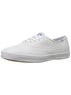 Champion Womens Leather Low Top Sneakers