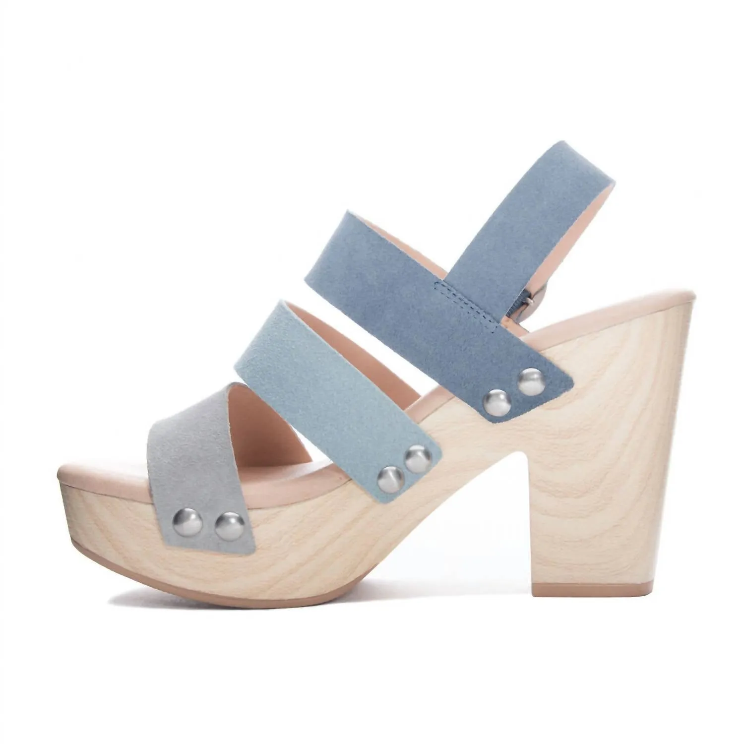Cher Fenny Platform Sandal In Blue Multi