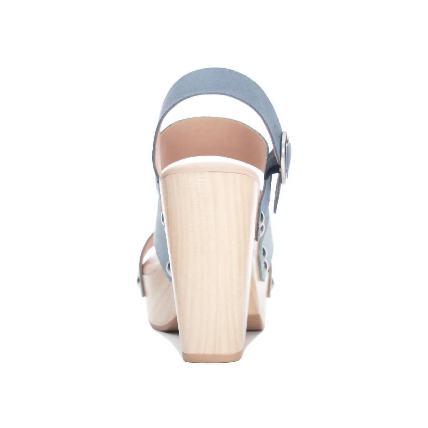 Cher Fenny Platform Sandal In Blue Multi
