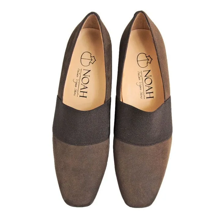 Chiara Women's Vegan Leather Heeled Shoes | Brown