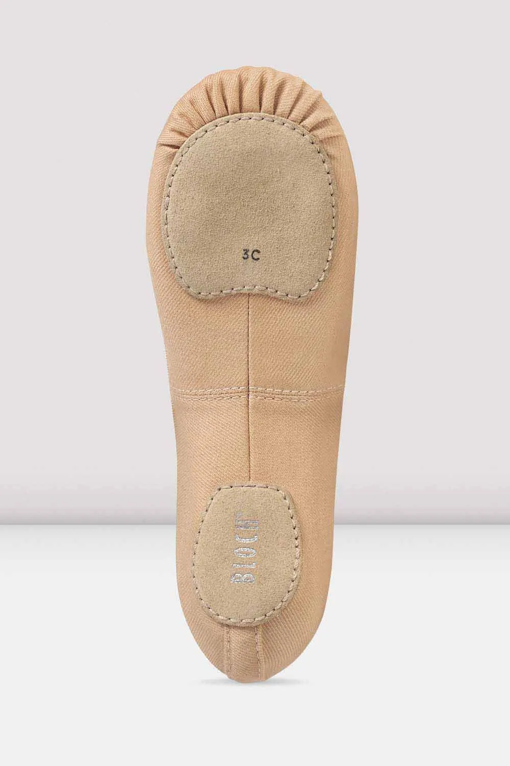 Childrens Performa Stretch Canvas Ballet Shoes