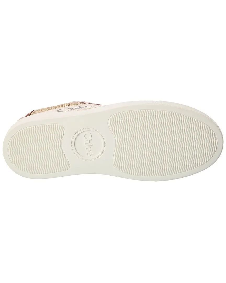 Chlo�� Lauren Canvas & Leather Sneaker