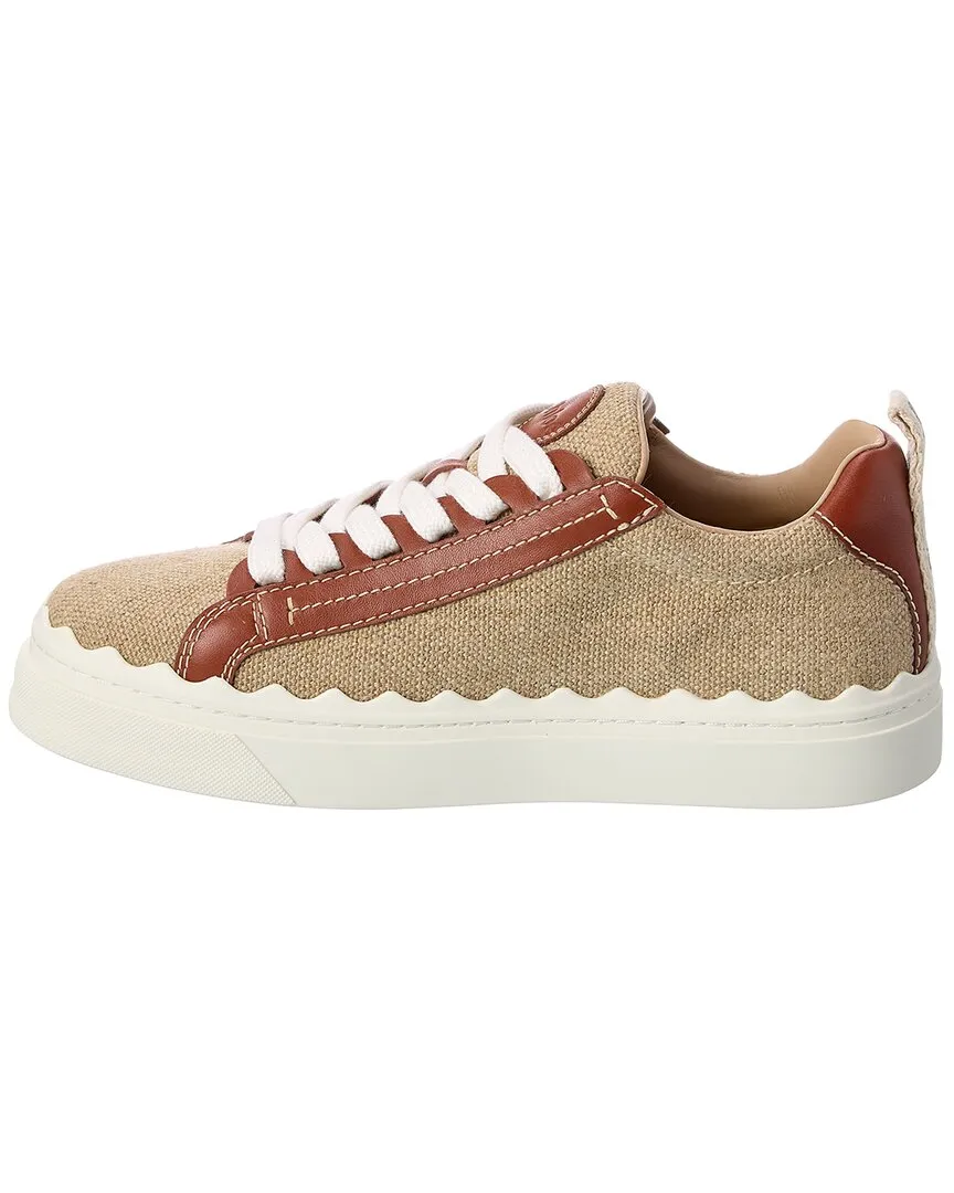 Chlo�� Lauren Canvas & Leather Sneaker