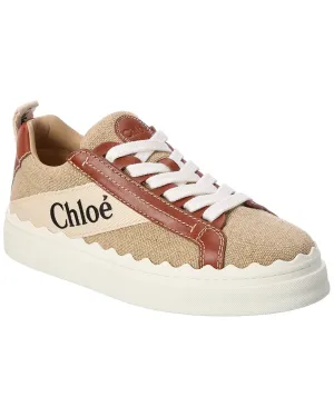 Chlo�� Lauren Canvas & Leather Sneaker
