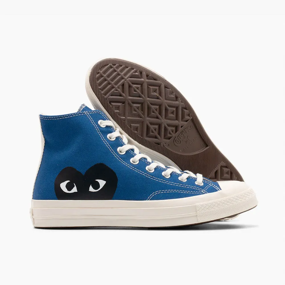 Converse x COMME des GARÇONS PLAY Chuck Taylor Hi / Blue