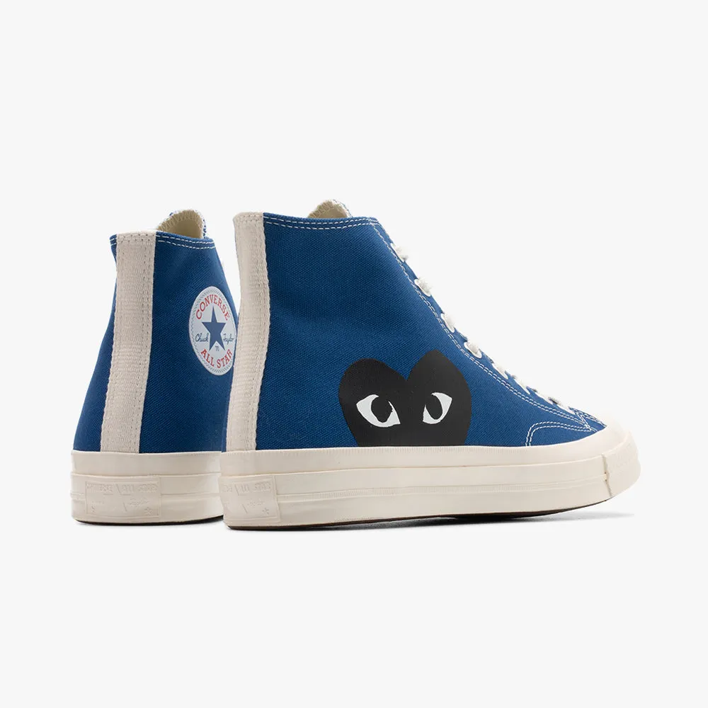 Converse x COMME des GARÇONS PLAY Chuck Taylor Hi / Blue