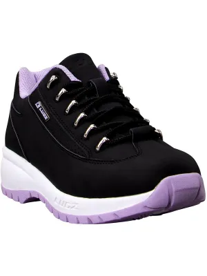 Express Womens Faux Leather Lifestyle Work and Safety Shoes