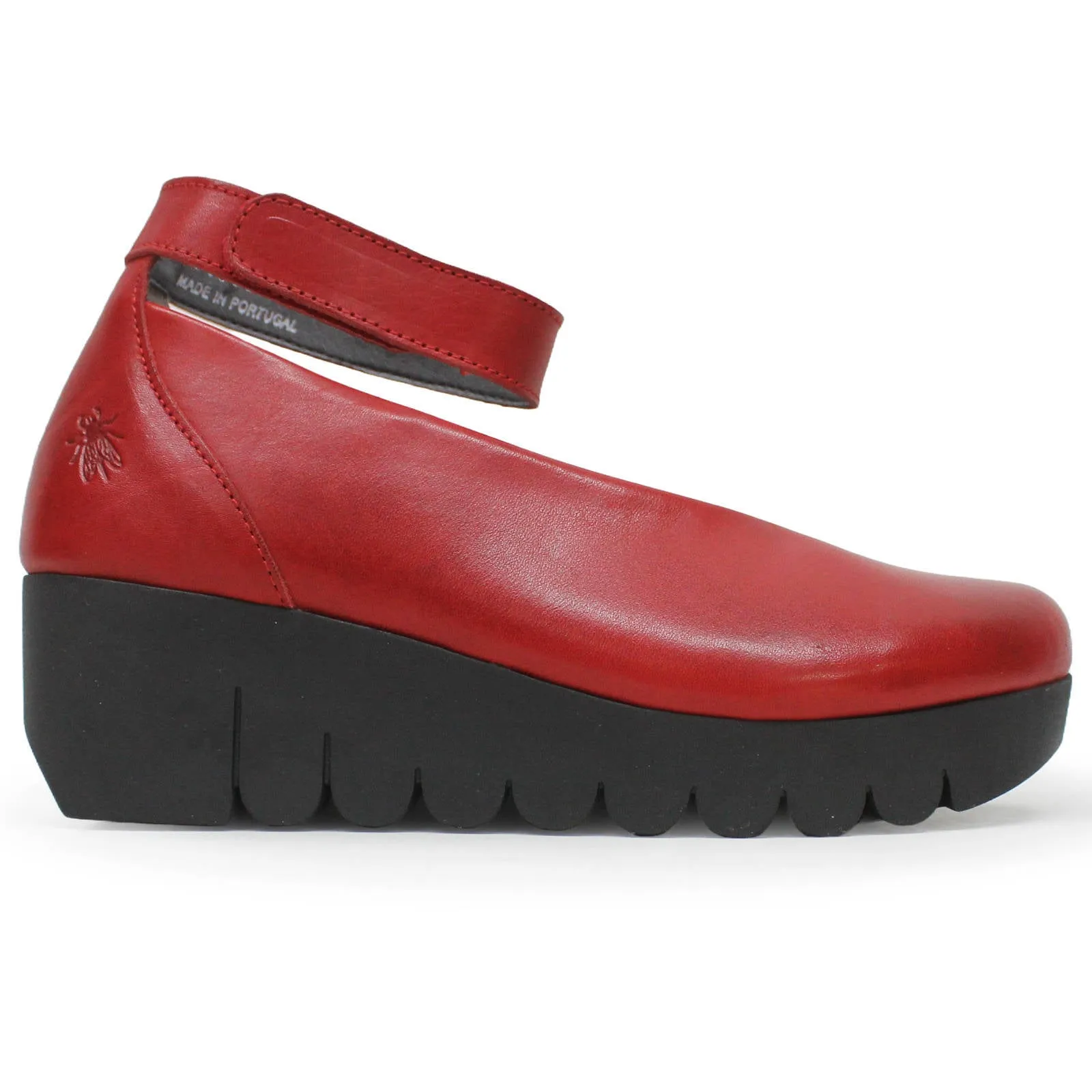 Fly London VILY161FLY Burn Leather Women's Heels Shoes