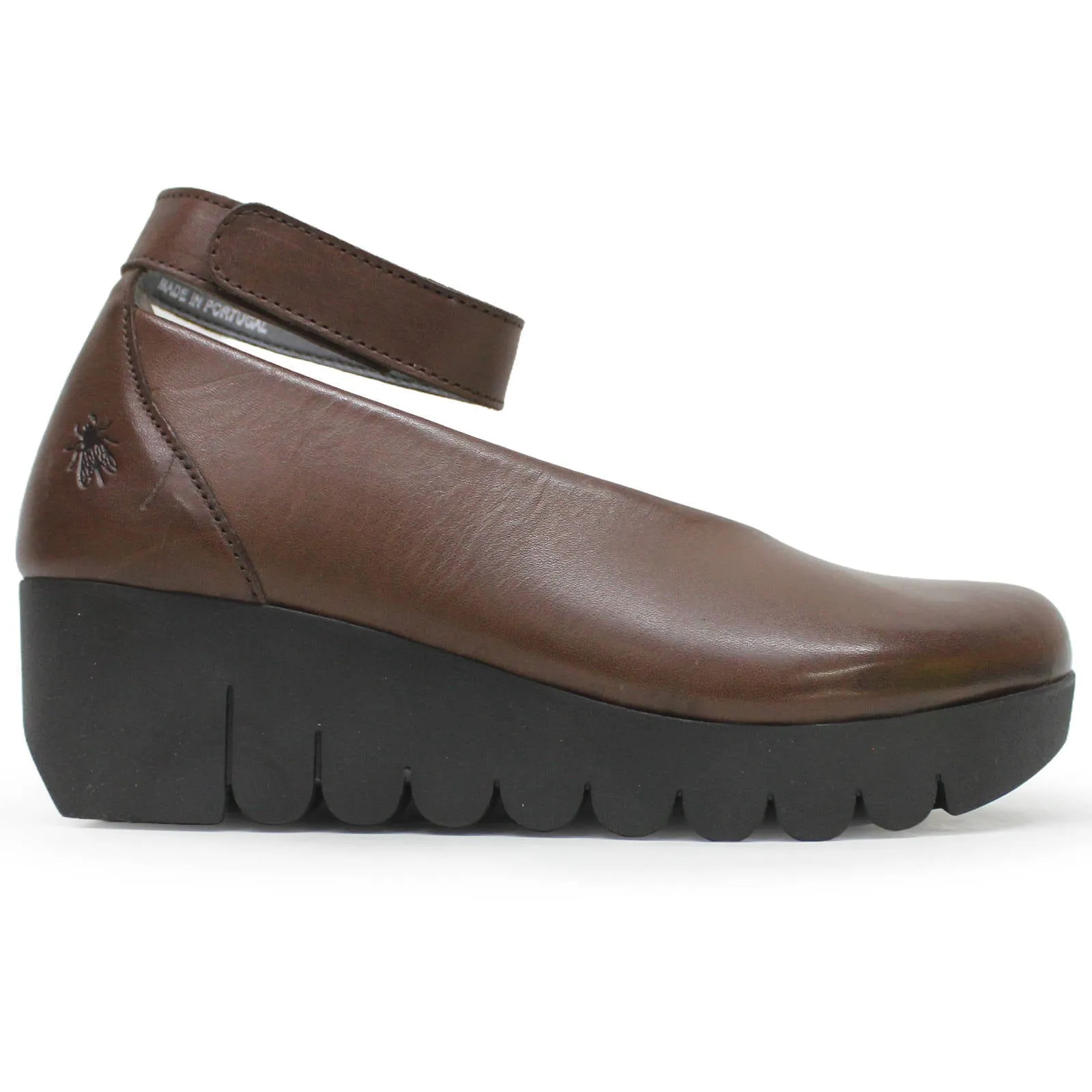 Fly London VILY161FLY Burn Leather Women's Heels Shoes