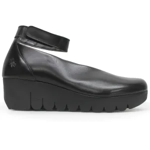 Fly London VILY161FLY Burn Leather Women's Heels Shoes