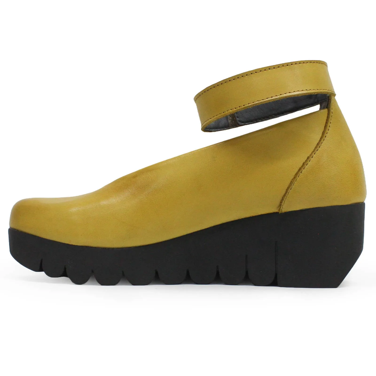 Fly London VILY161FLY Burn Leather Women's Heels Shoes