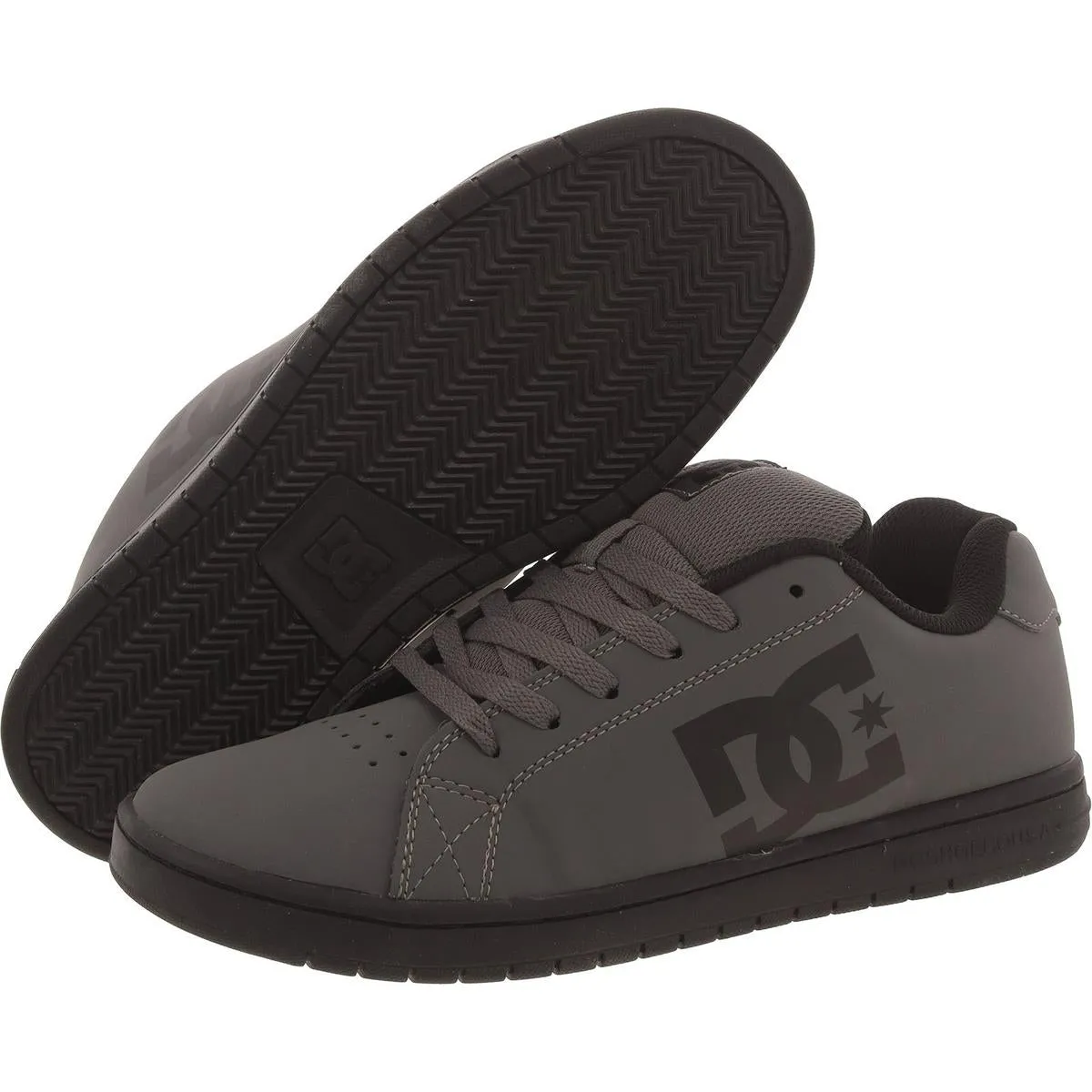 Gaveler Mens Suede Low Top Skate Shoes