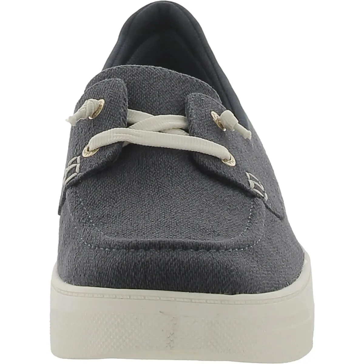 Get Onboard Womens Canvas Lifestyle Boat Shoes