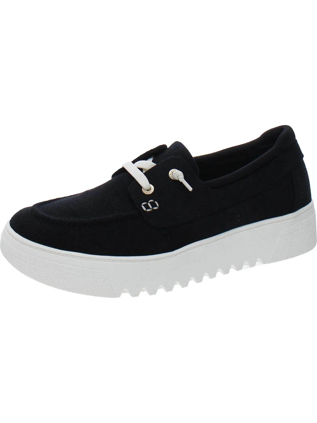 Get Onboard Womens Canvas Lifestyle Boat Shoes