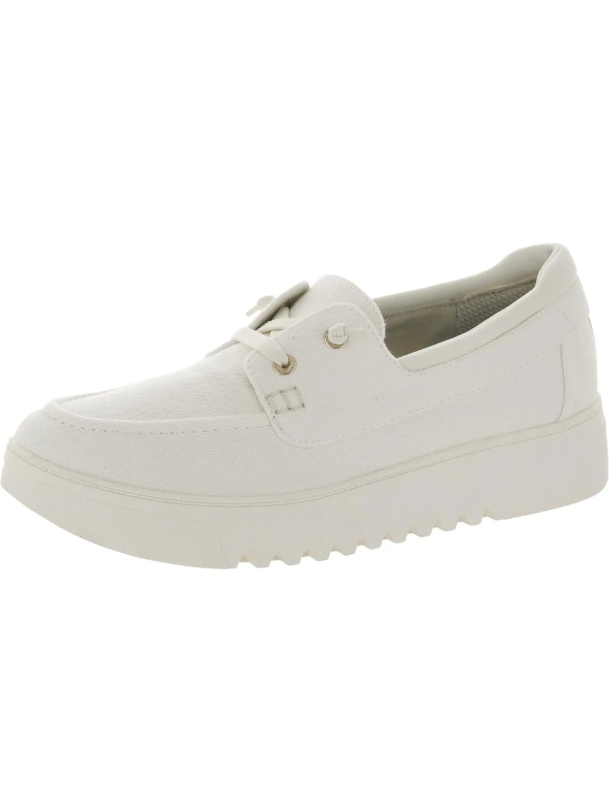 Get Onboard Womens Canvas Lifestyle Boat Shoes