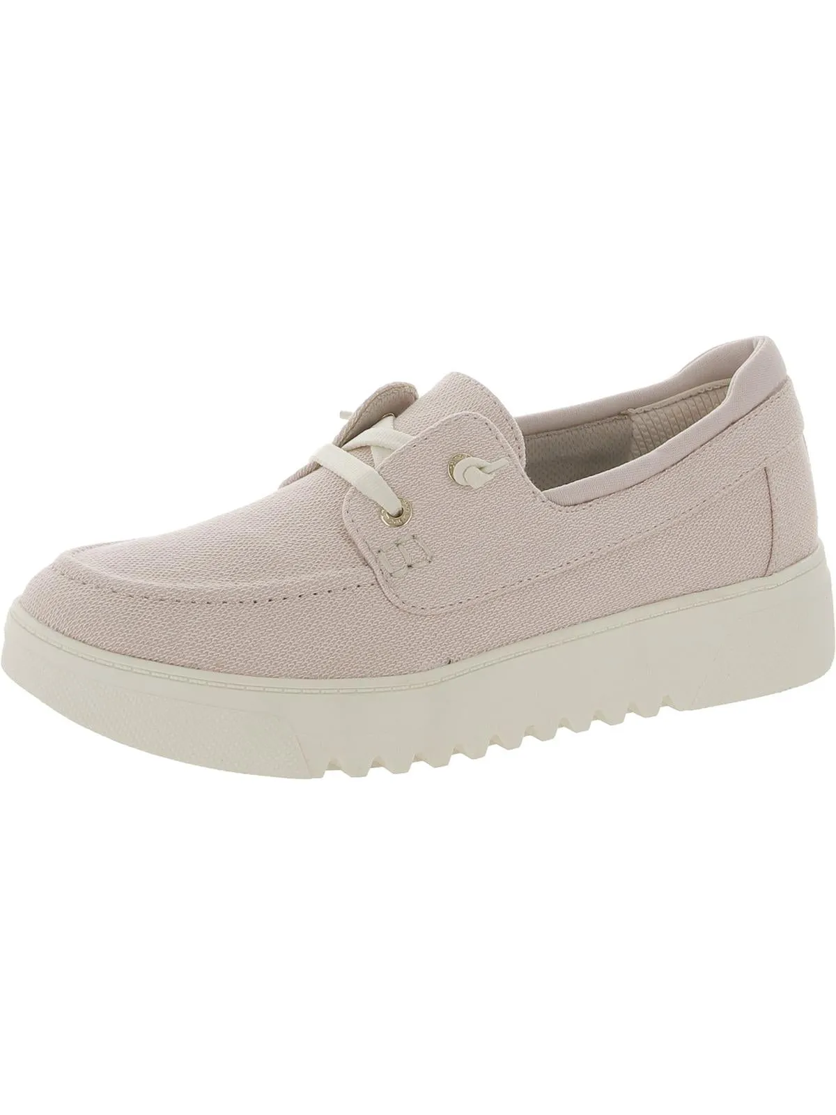 Get Onboard Womens Canvas Lifestyle Boat Shoes