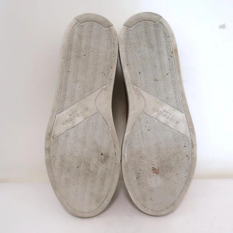 Givenchy Urban Knots Low Top Sneakers Brown Suede & White Leather Size 37.5