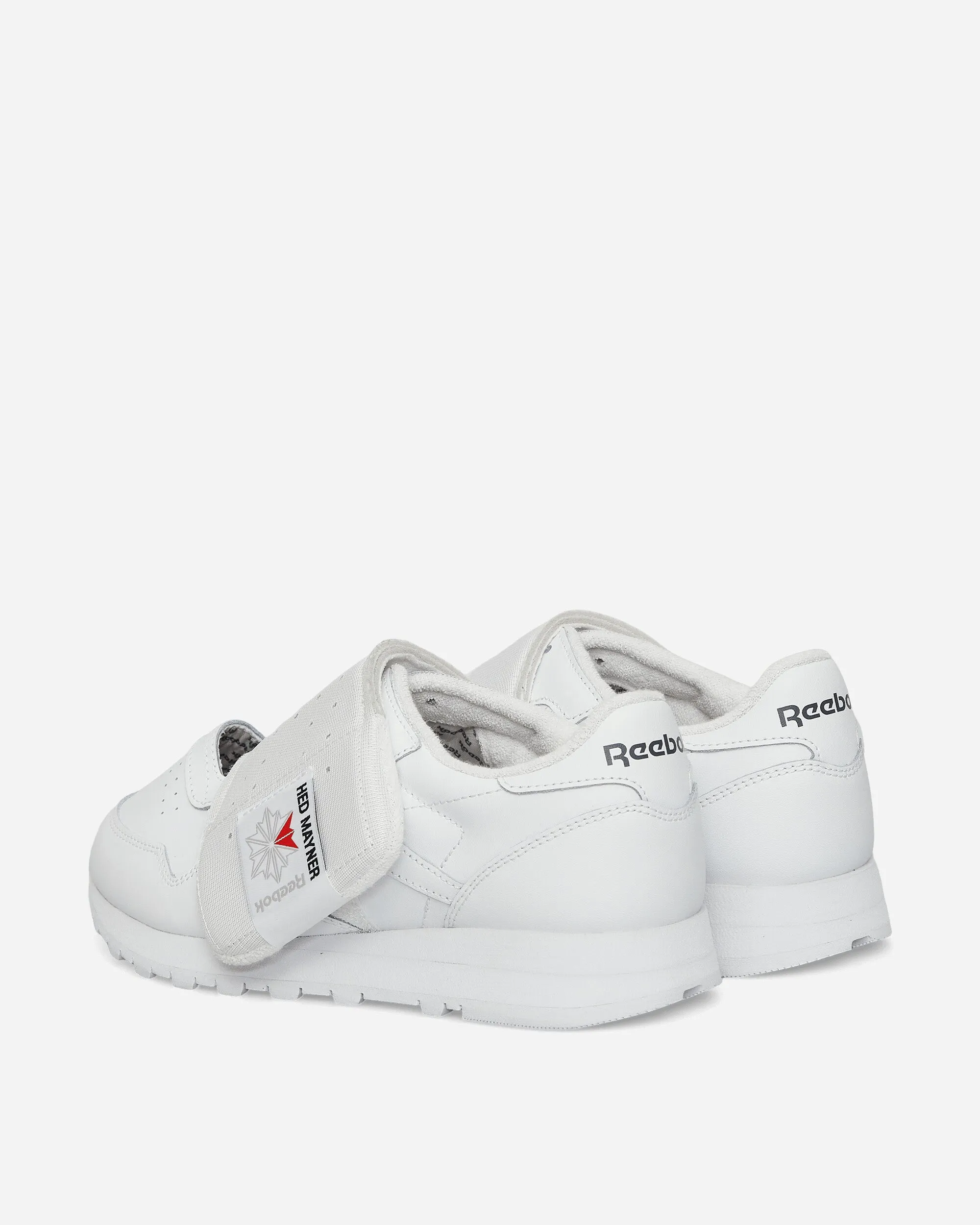 Hed Mayner Classic Leather Sneakers White