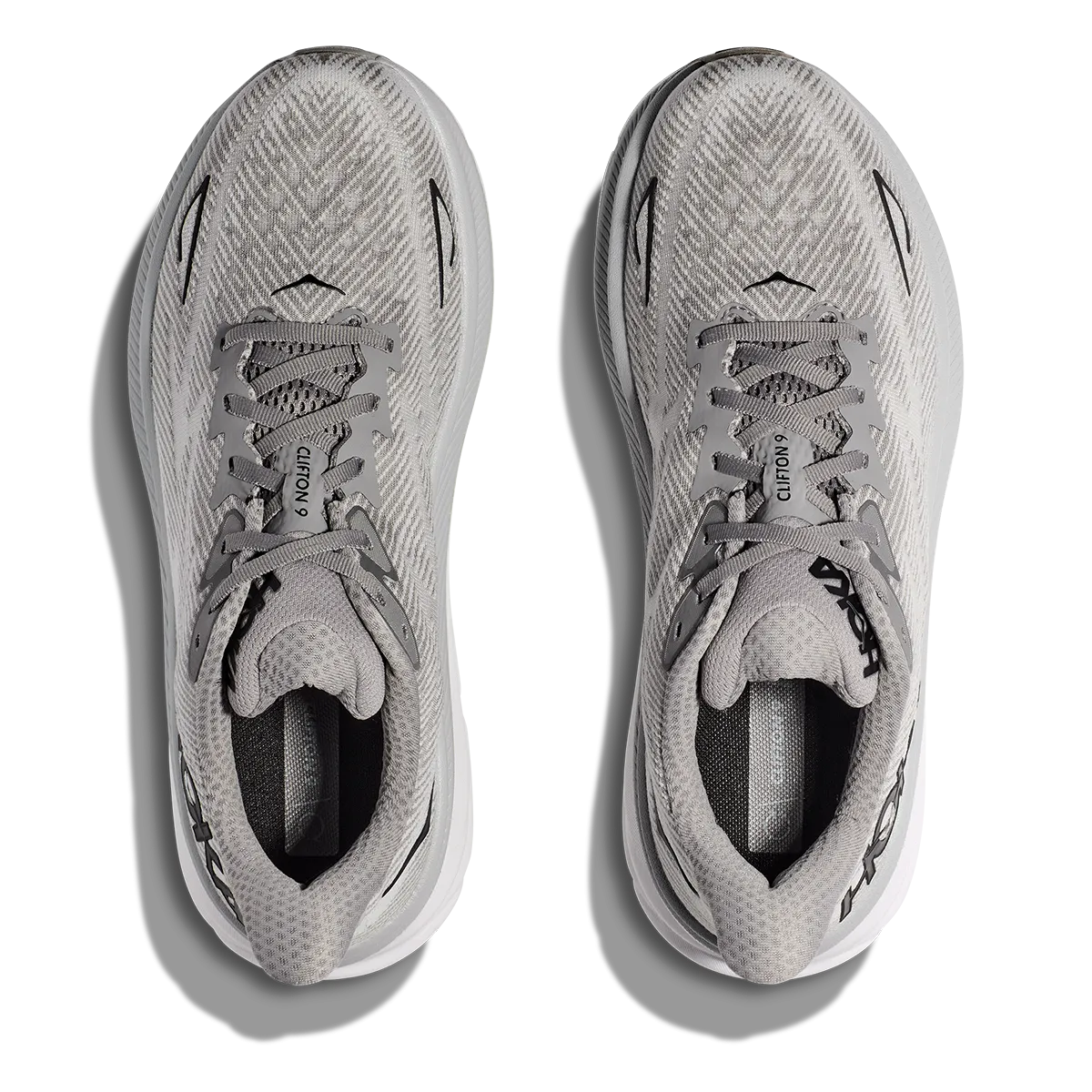 Hoka Clifton 9 - Harbor Mist - Black