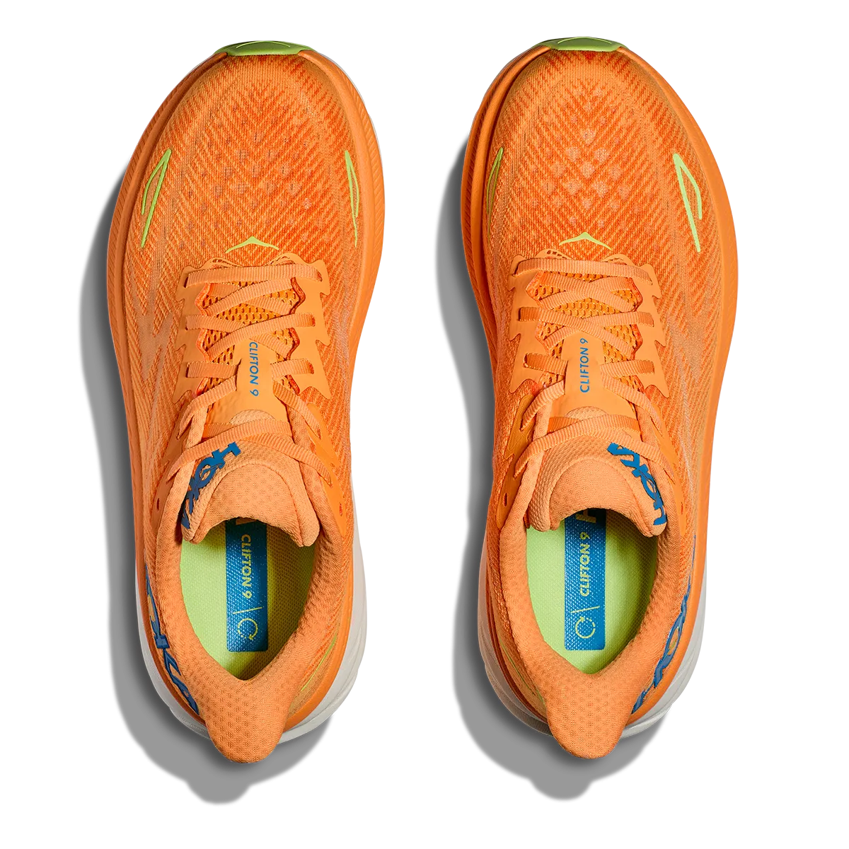 Hoka Clifton 9 - Solar Flare - Lettuce