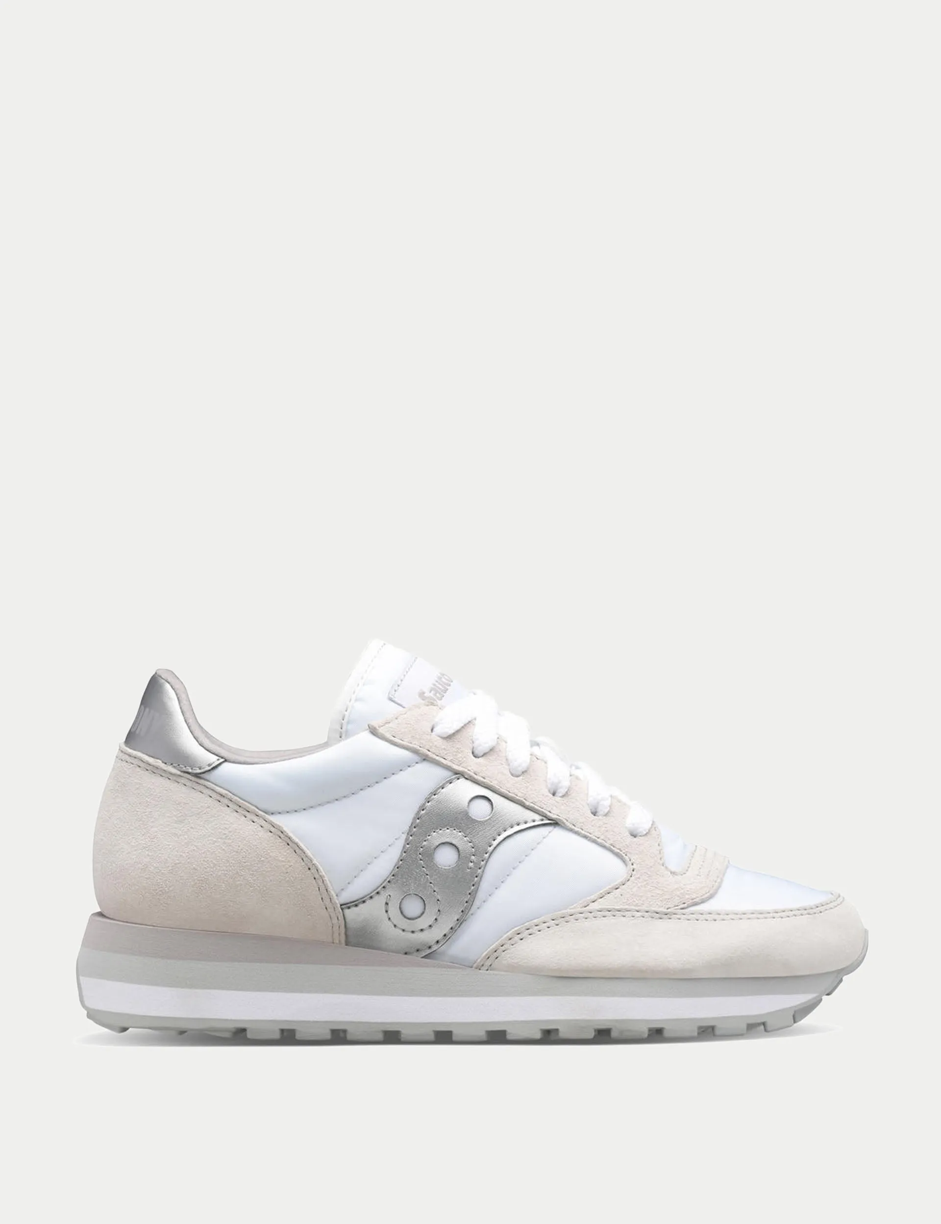 Jazz Triple - White/Silver