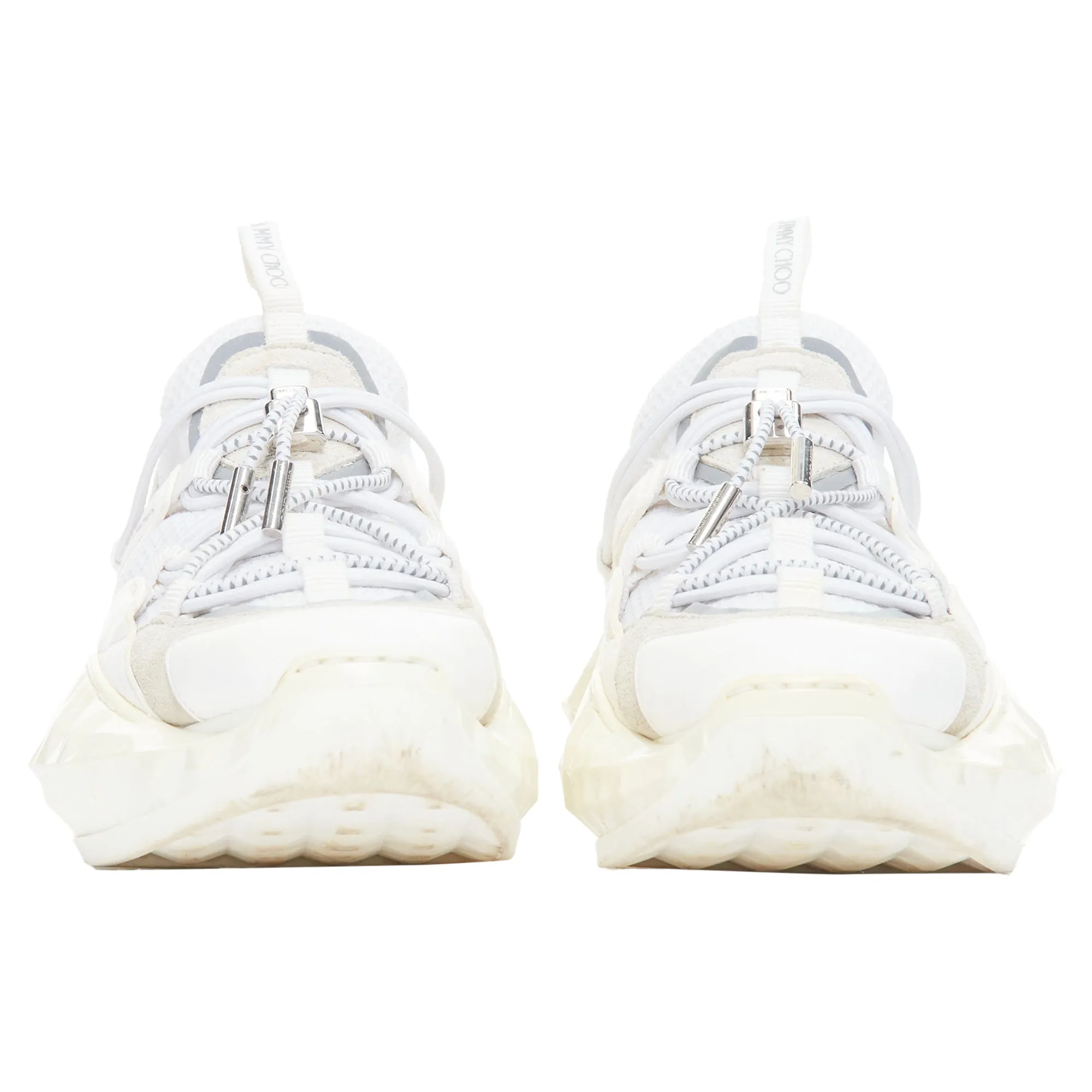 Jimmy Choo Diamond Trail Faceted Chunky Sole Sneakers