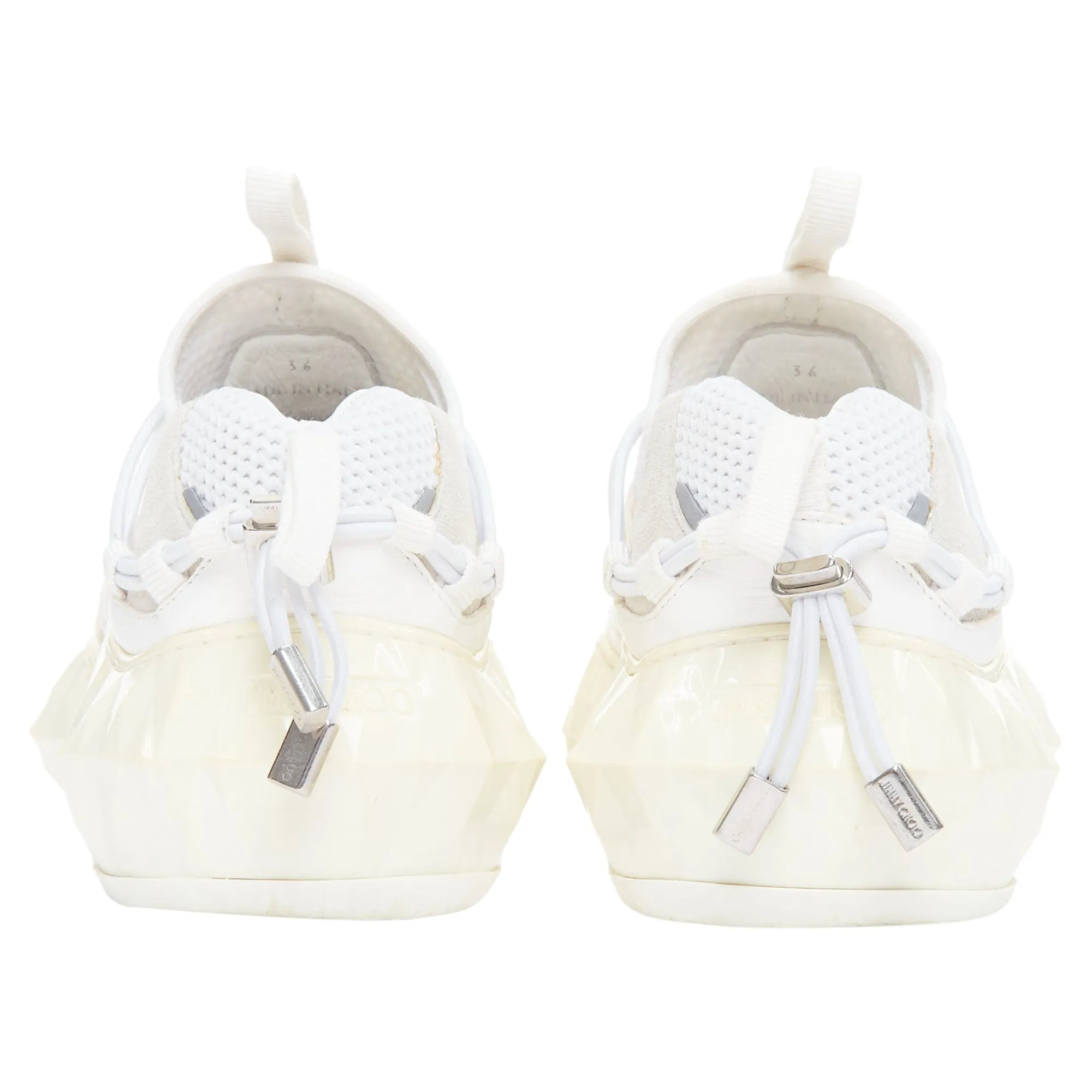 Jimmy Choo Diamond Trail Faceted Chunky Sole Sneakers
