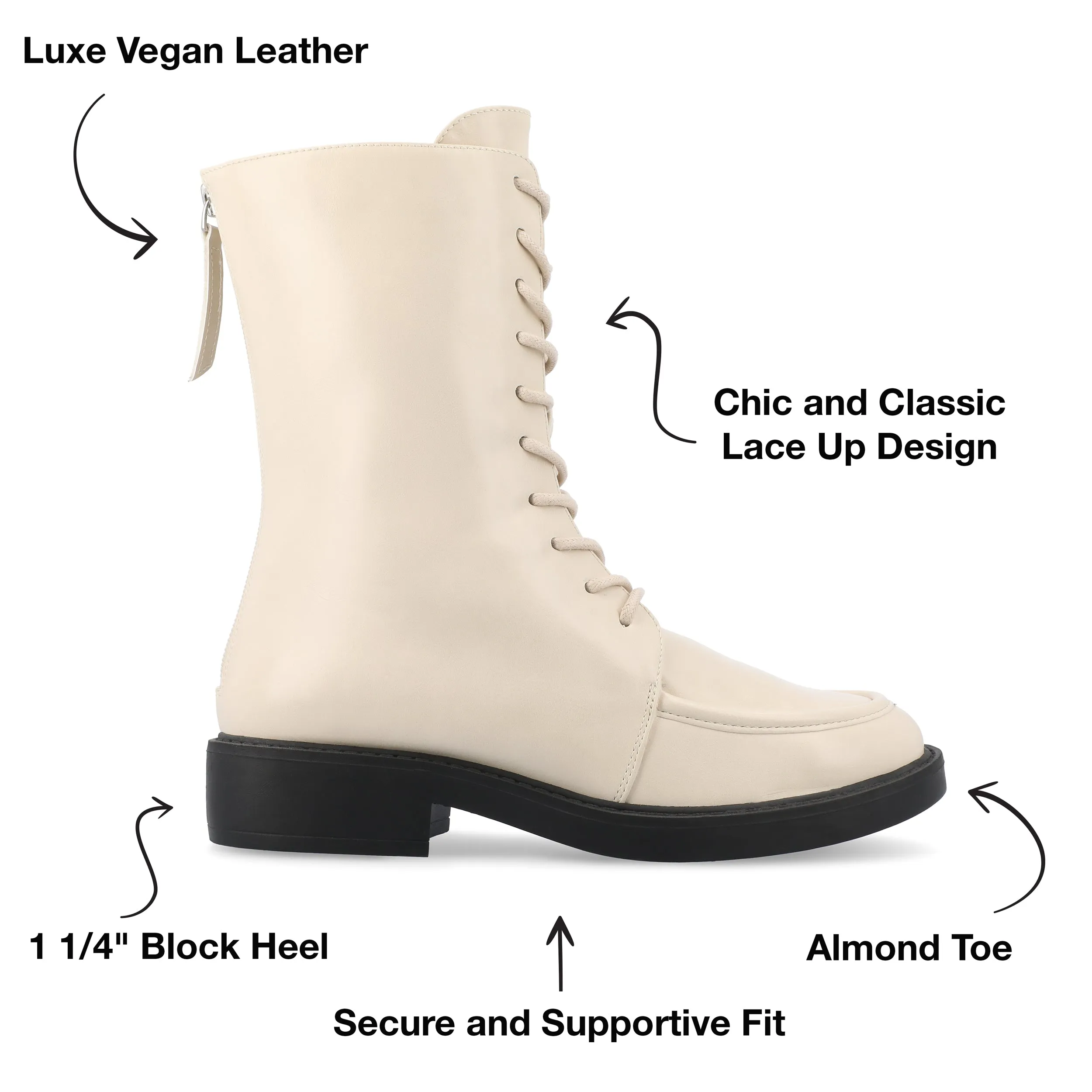 Journee Collection Women's Tru Comfort Foam Nikks Booties
