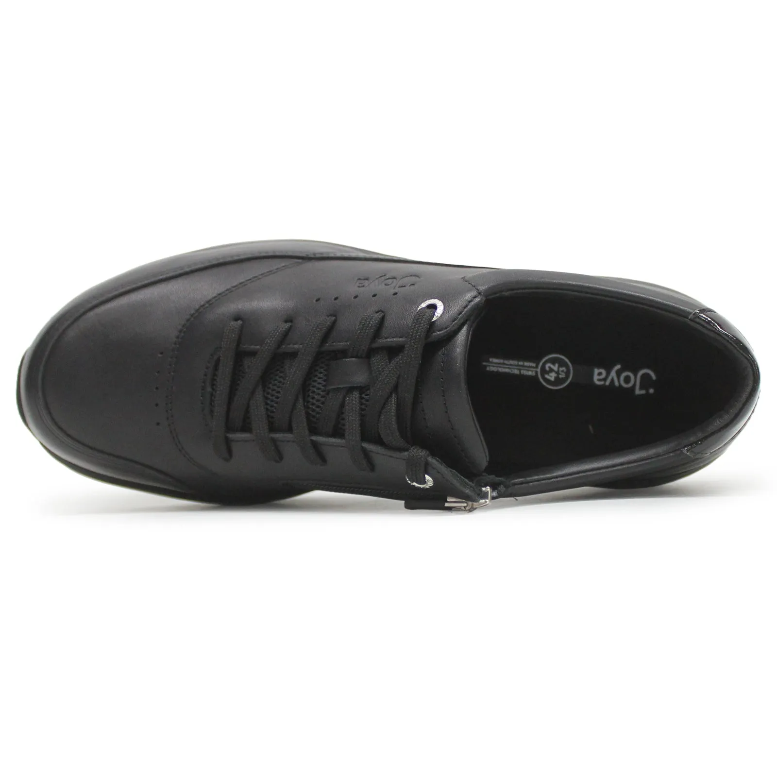 Joya Venice Zip Full Grain Leather Women's Flat Shoes