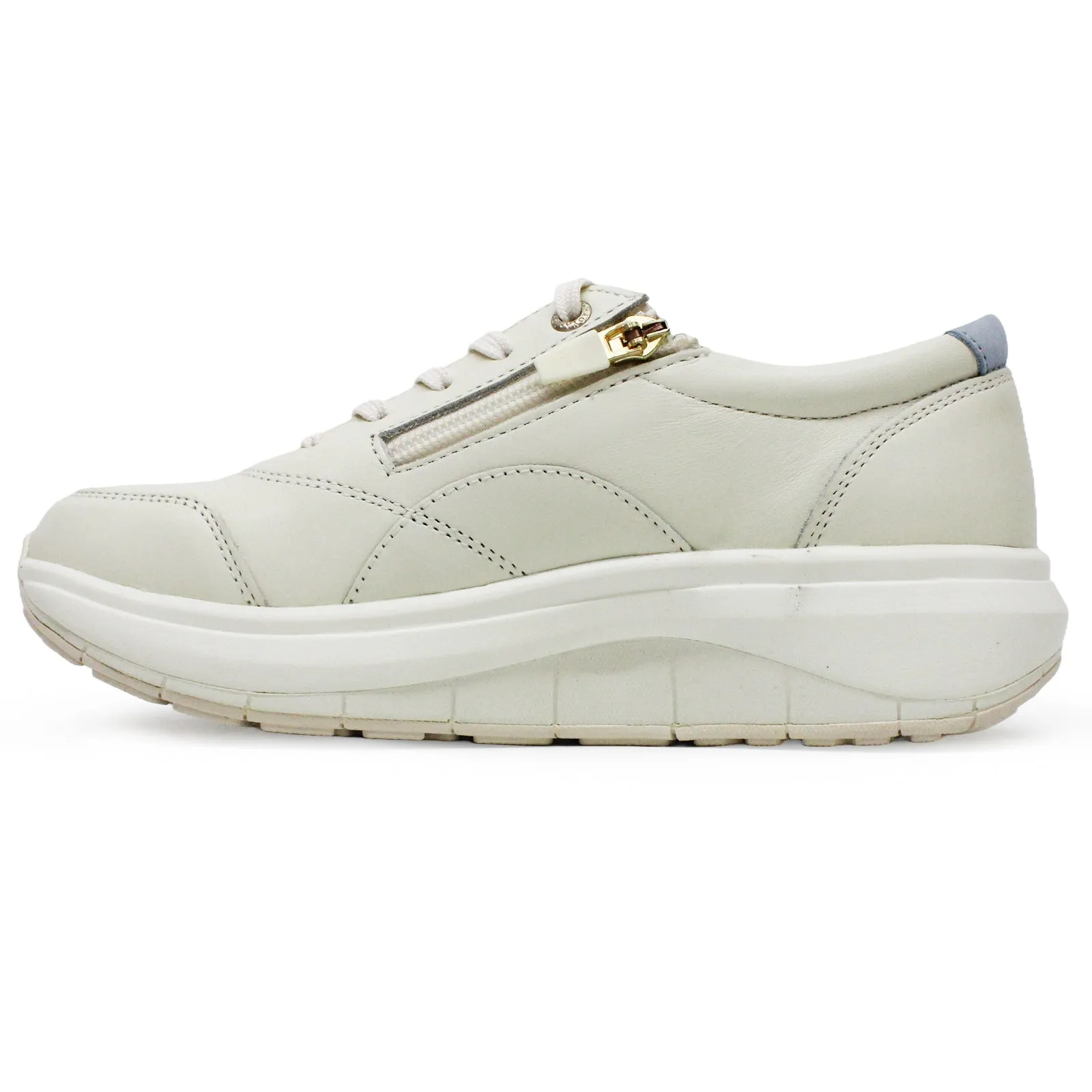 Joya Venice Zip Full Grain Leather Women's Flat Shoes