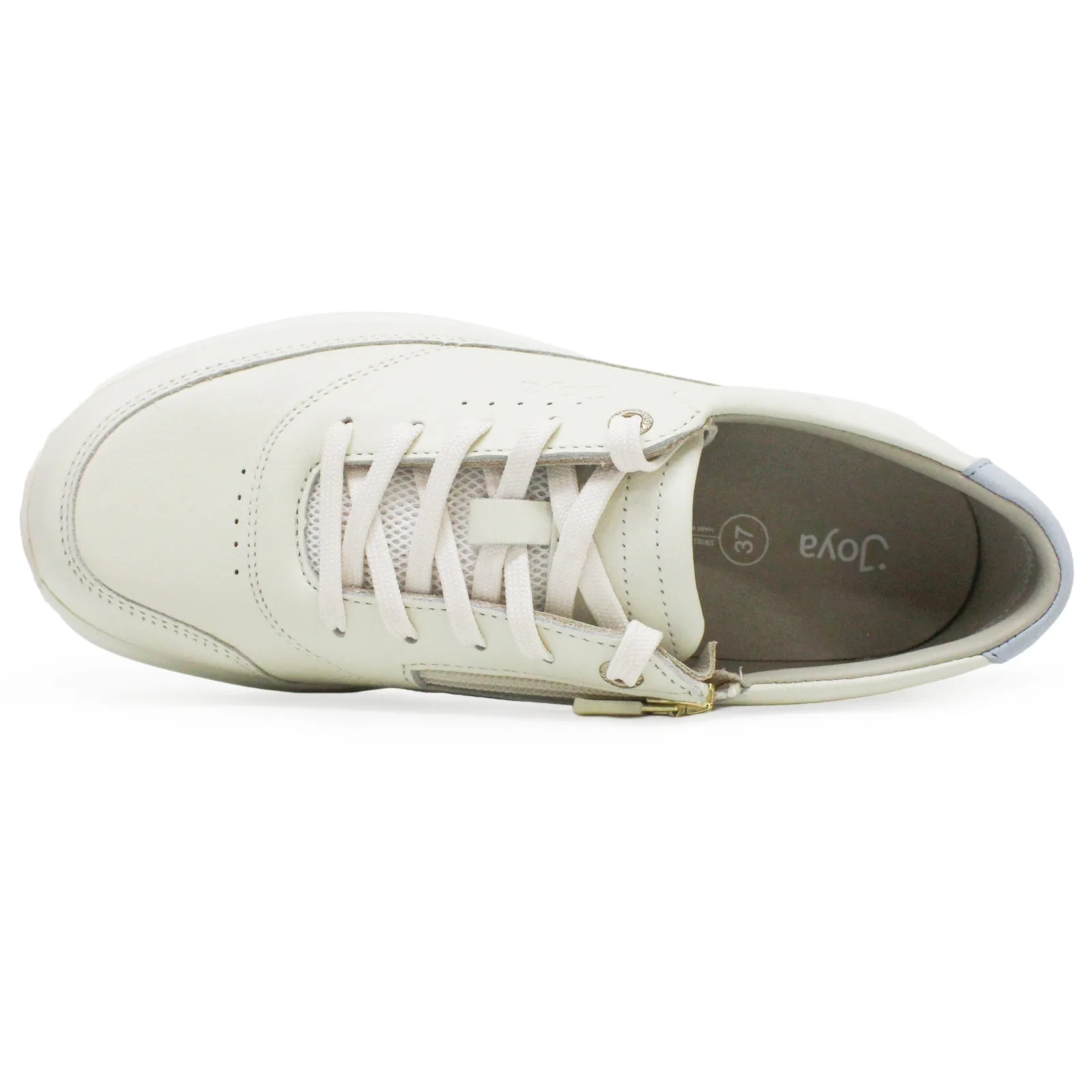 Joya Venice Zip Full Grain Leather Women's Flat Shoes