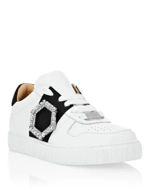 Leather Lo-Top Sneakers