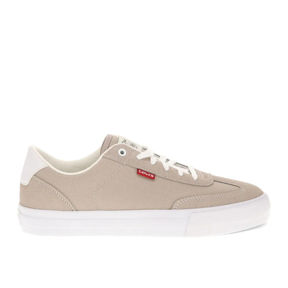 Levi's Mens Lux Vulc Textured Fabric Casual Lace Up Sneaker Shoe