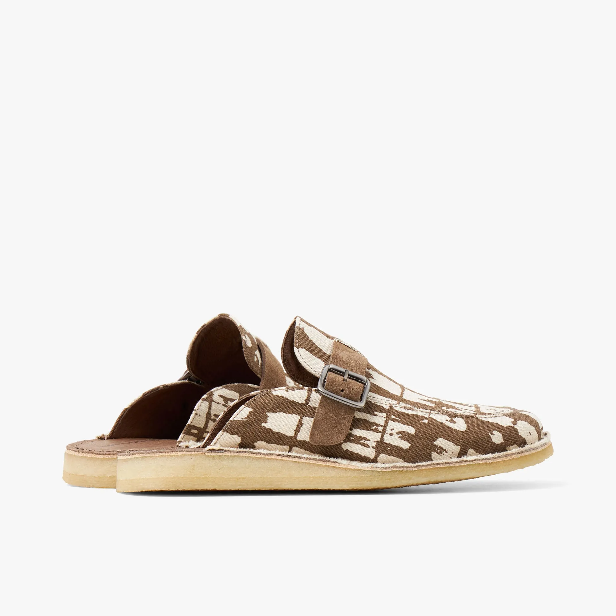 Livestock x Padmore & Barnes Side Seam Mule / Brown