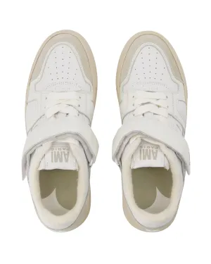 Low-Top ADC Sneakers in White/Multi Leather