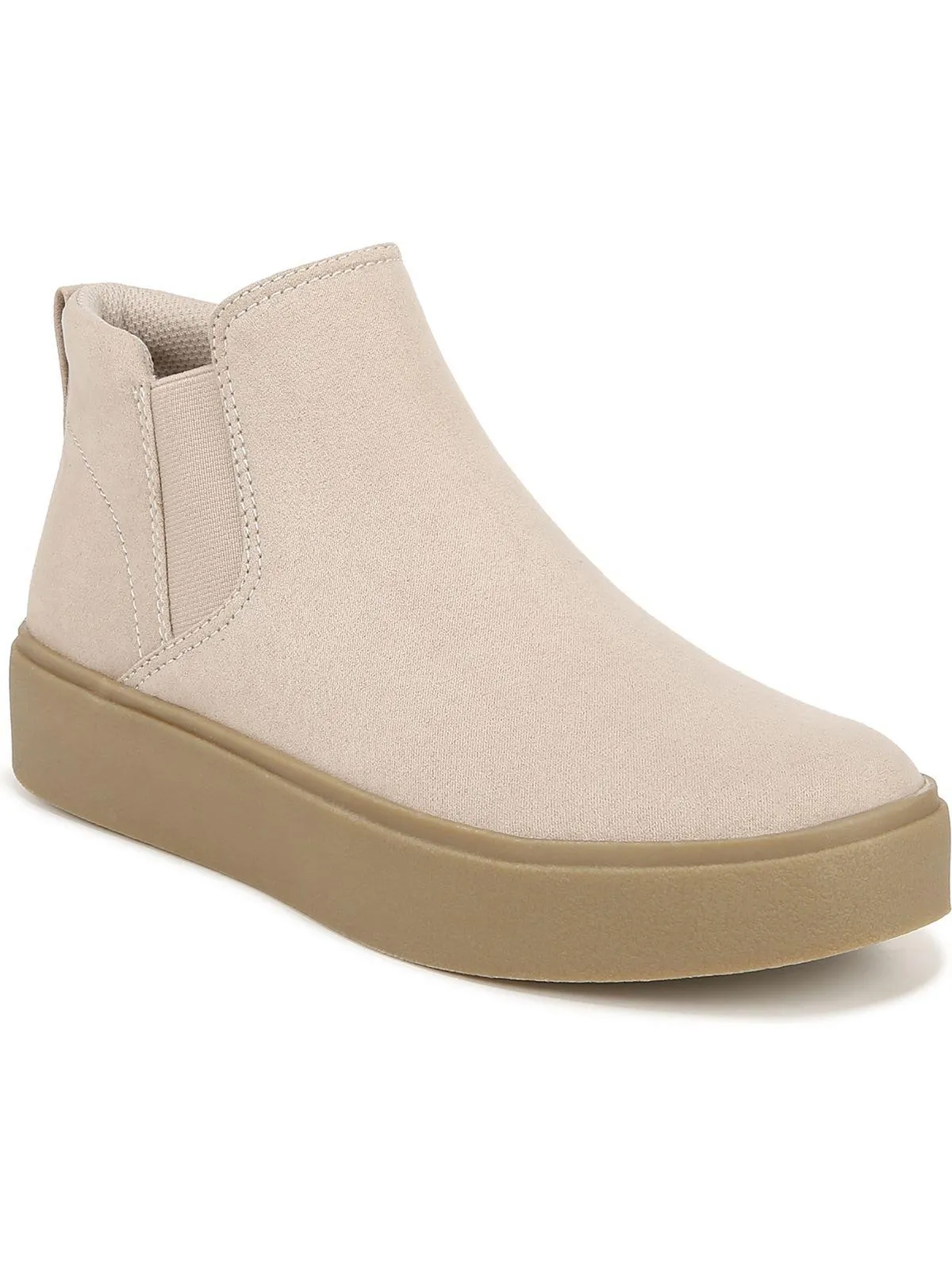 Madison Boot Womens Faux Leather Slip On Ankle Boots