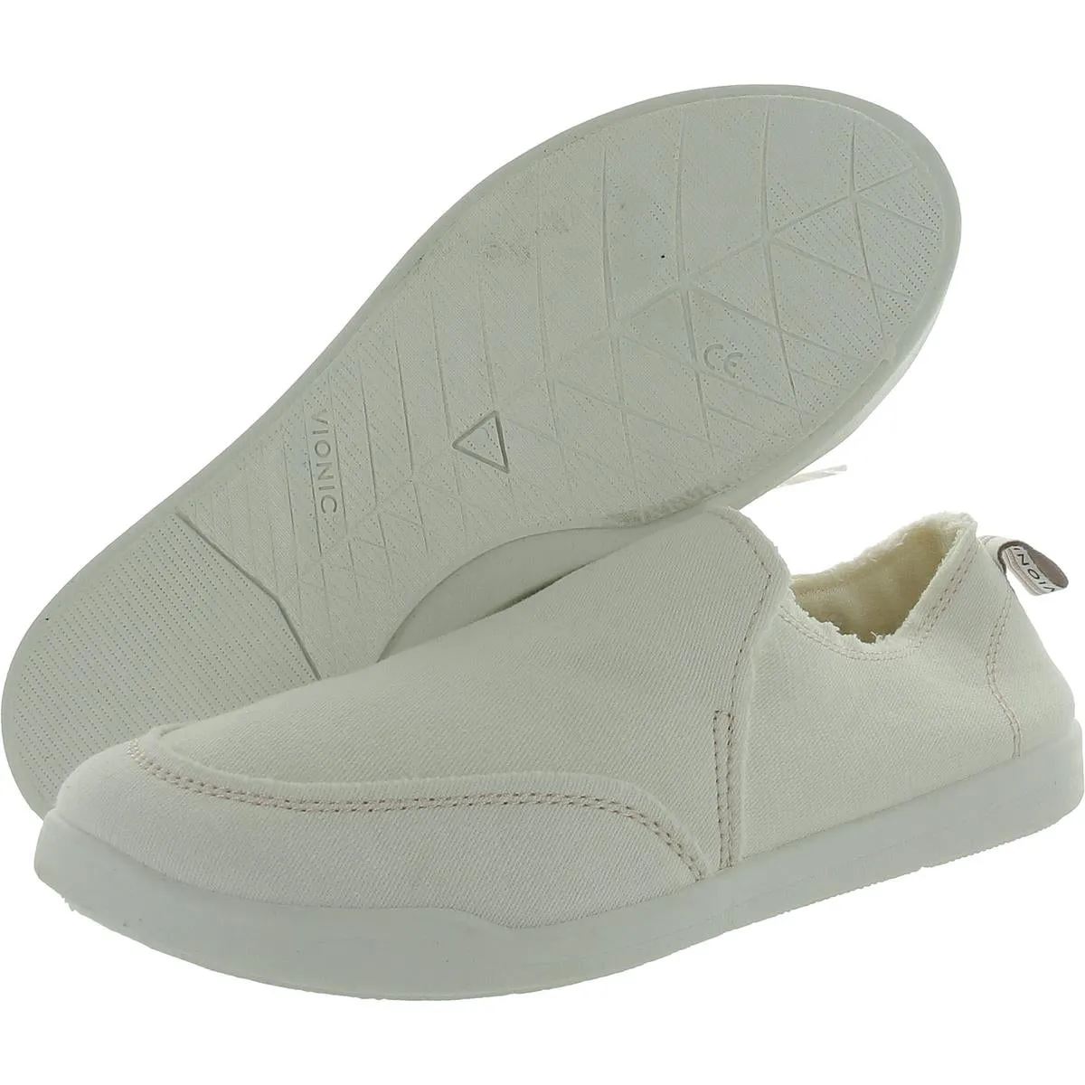 Malibu Womens Canvas Lifestyle Slip-On Sneakers