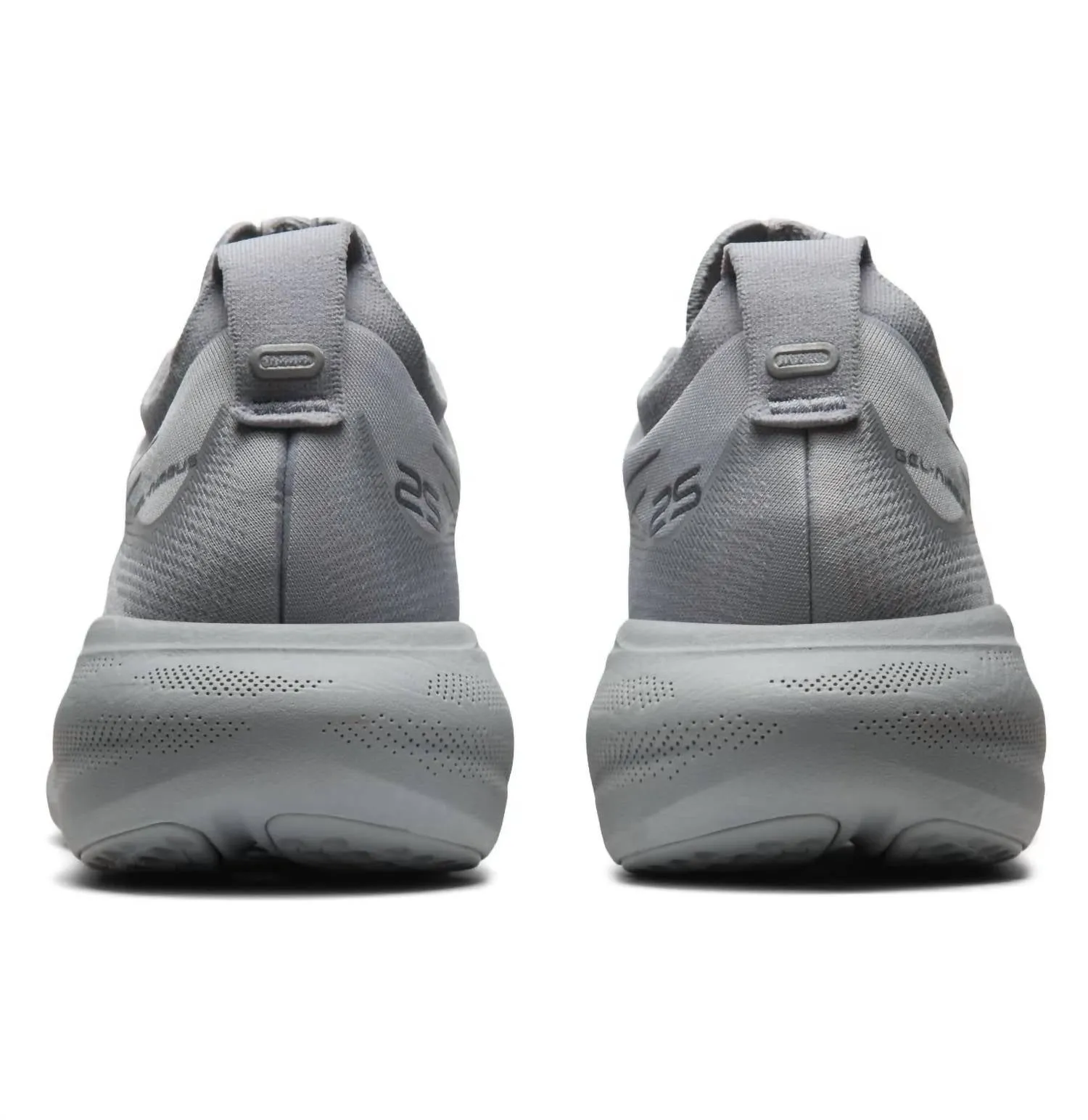 Men's Gel Nimbus 25 Running Shoes In Sheetrock/carrier Grey